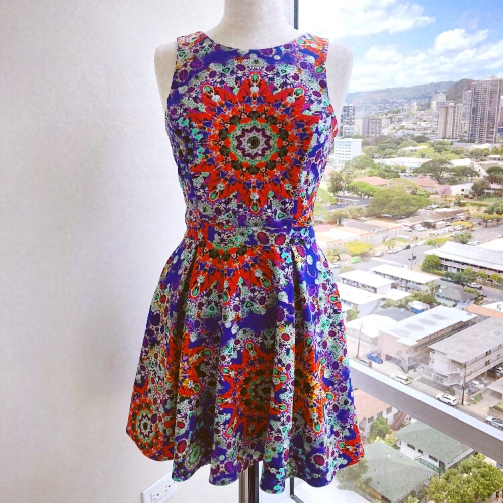 L’amour Nanette Lepore Print Dress